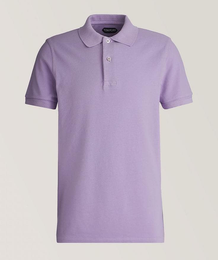 TOM FORD Textured Cotton Polo