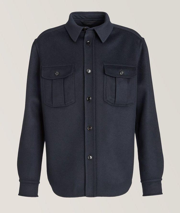 Wool, Silk, & Cashmere Overshirt image 0