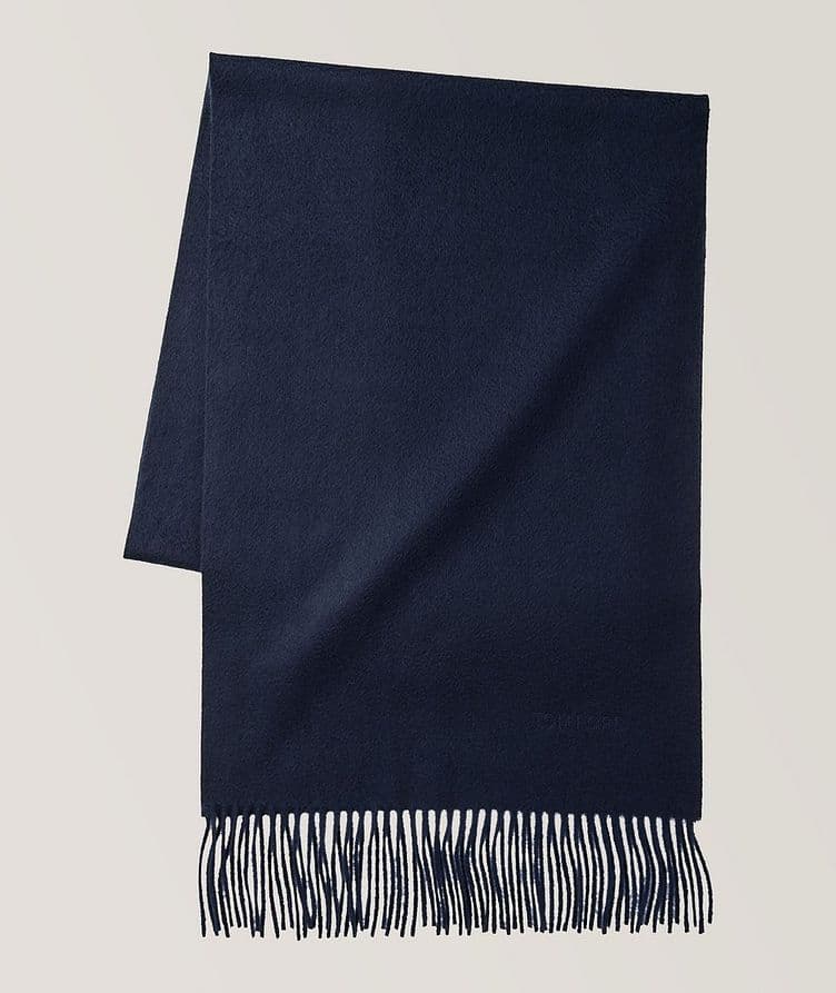 Fringed Cashmere Day Scarf image 0