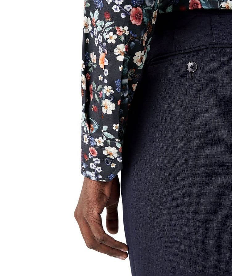 Floral Signature Twill Dress Shirt image 3