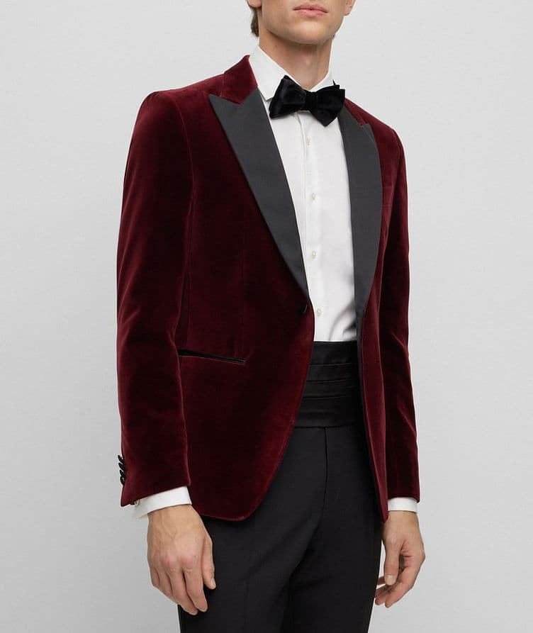 Hutson Velvet Cotton Tuxedo Jacket image 1