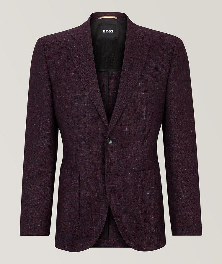 Mélange Virgin Wool-Silk Sports Jacket image 0