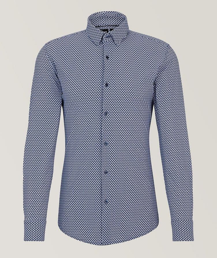 Micro-Pattern Dress Shirt image 0