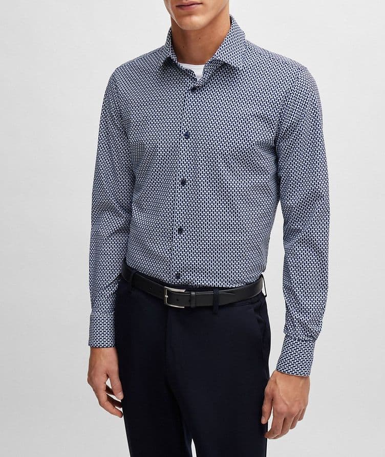 Micro-Pattern Dress Shirt image 1