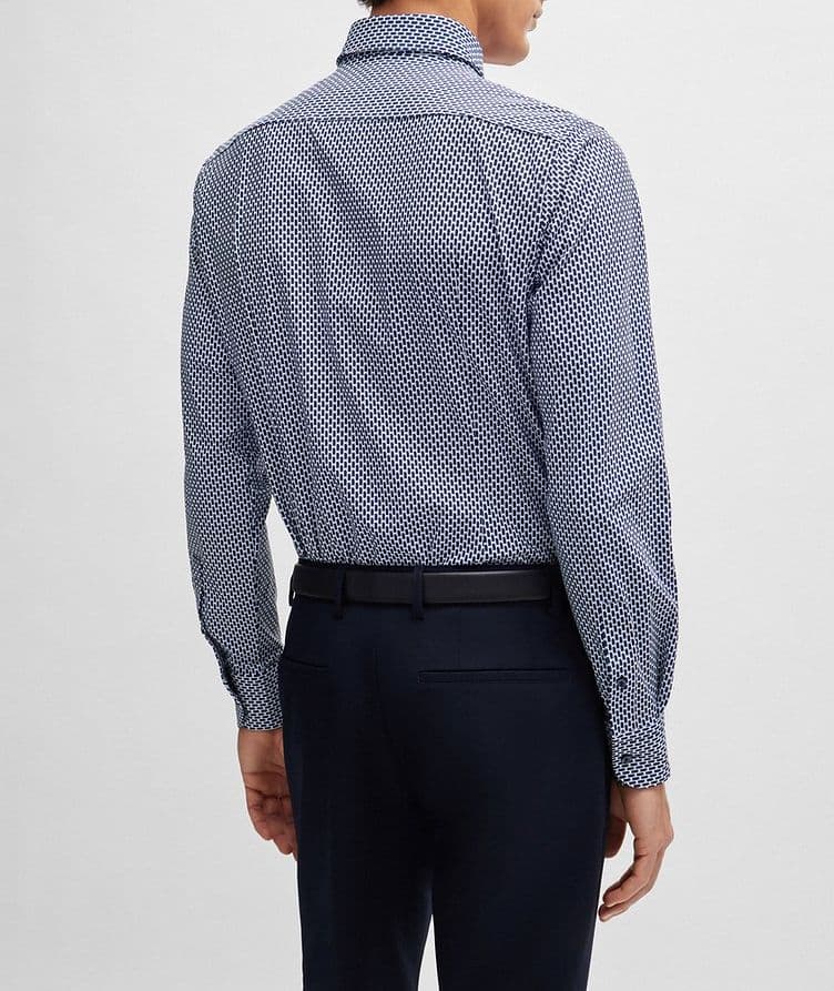 Micro-Pattern Dress Shirt image 2