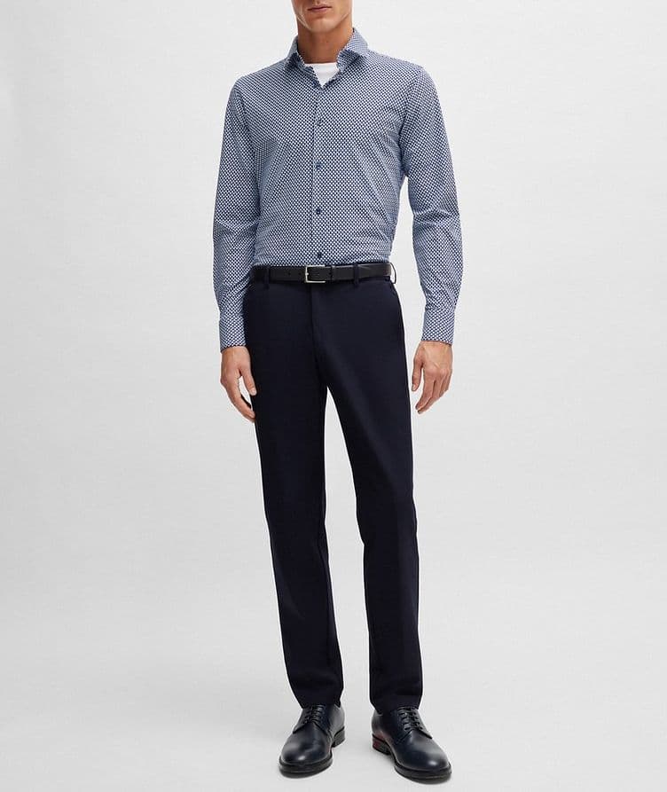 Micro-Pattern Dress Shirt image 4