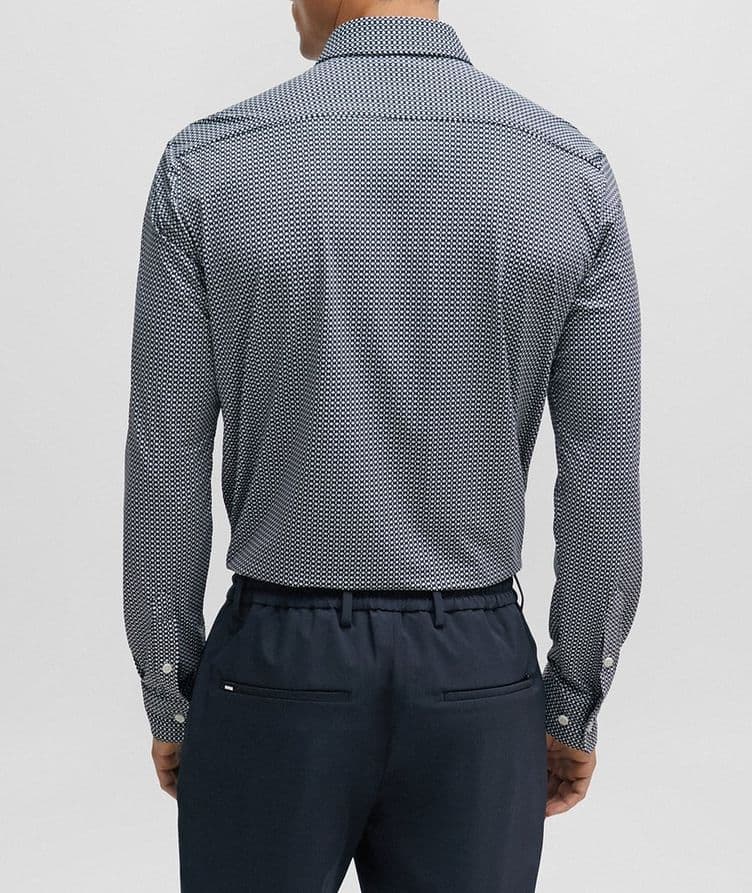 Geometric Performance-Stretch Sport Shirt image 2