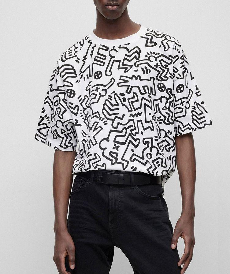 Keith Haring Collection All-Over Printed T-Shirt  image 1