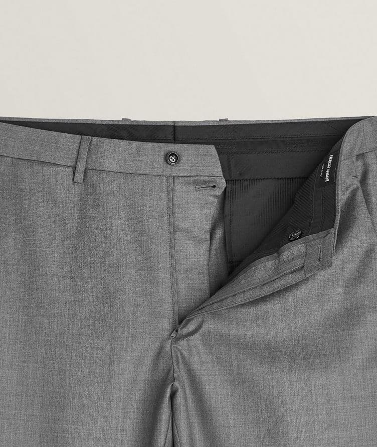 Pantalon habillé en laine vierge et en cachemire image 4