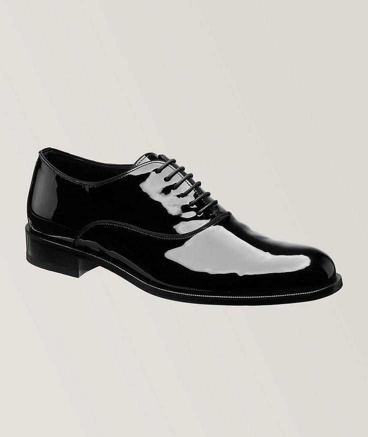 Giorgio Armani Patent Leather Derbies