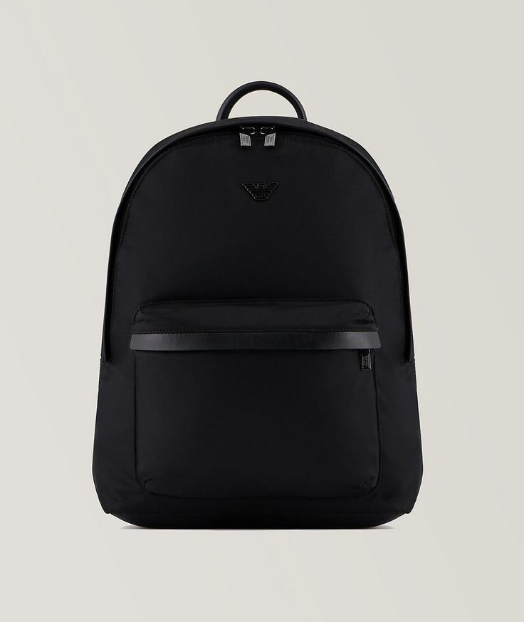 Emporio Armani Patch Logo Nylon Backpack 