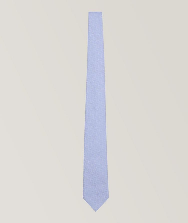 Weaved Design Jacquard Silk Tie  image 0