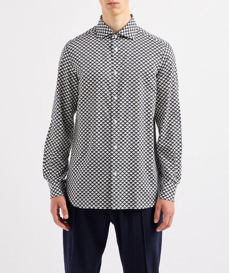 Logo Pattern Cotton Sport Shirt image 1