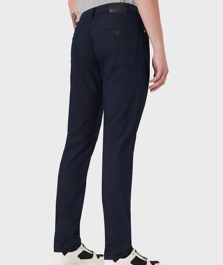 J06 Slim-Fit Cotton-Blend Trousers image 3