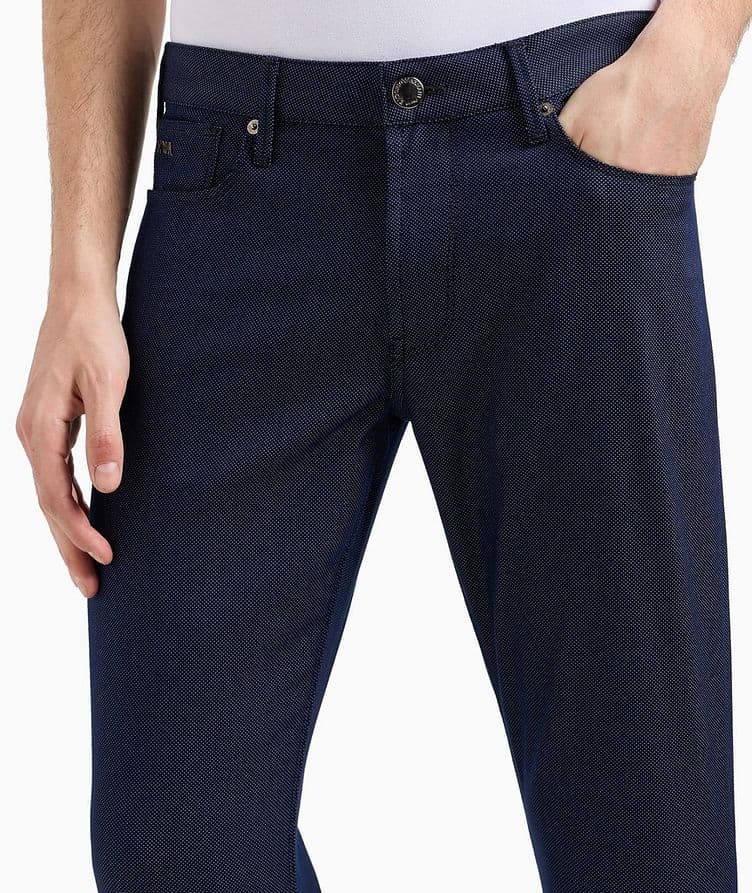 J06 Slim-Fit Cotton-Blend Trousers image 8