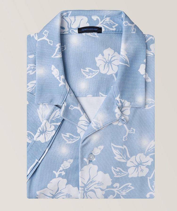 Floral Pima Stretch-Pima Cotton Sport Shirt image 0