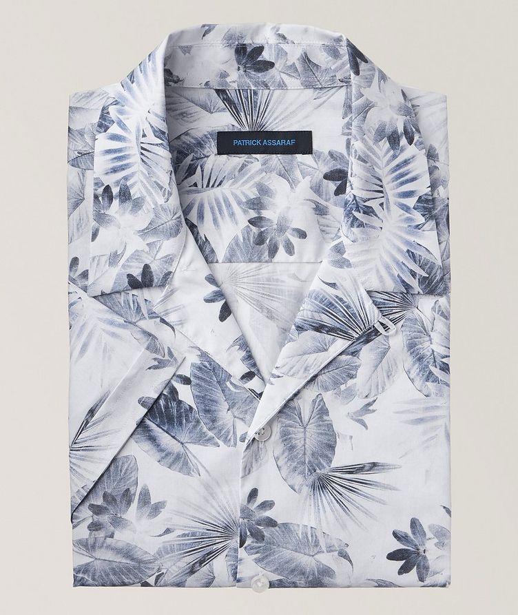 Botanical Leaves Cotton Sport Shirt  image 0