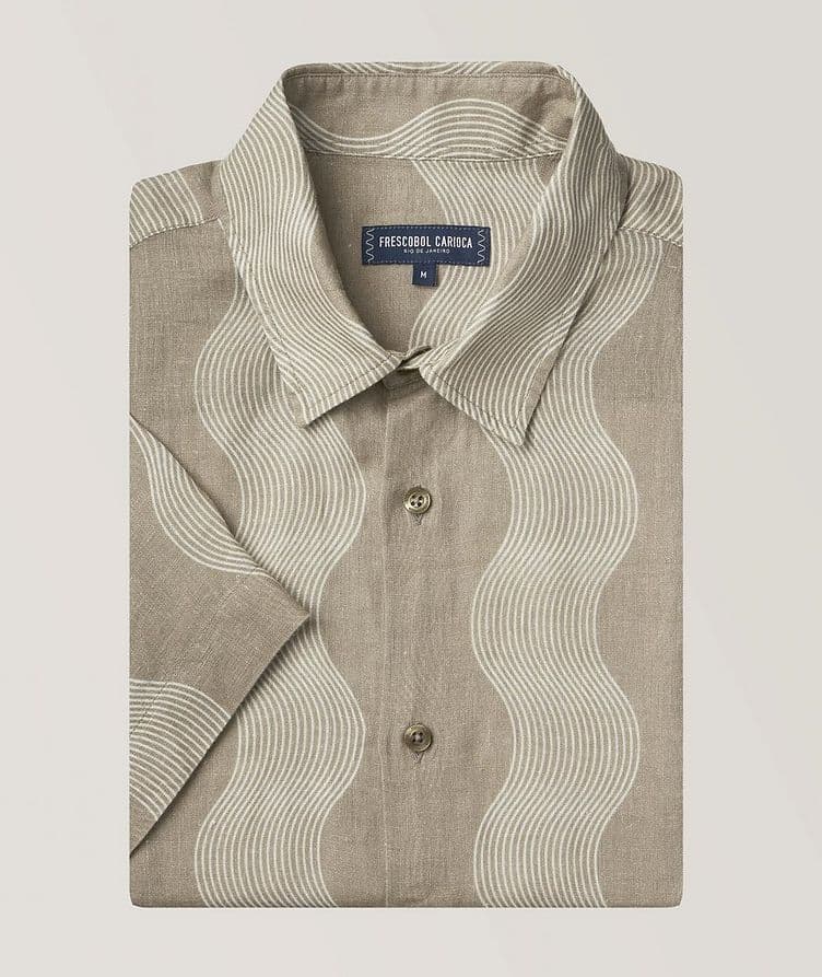 Wave Linen Shirt image 0