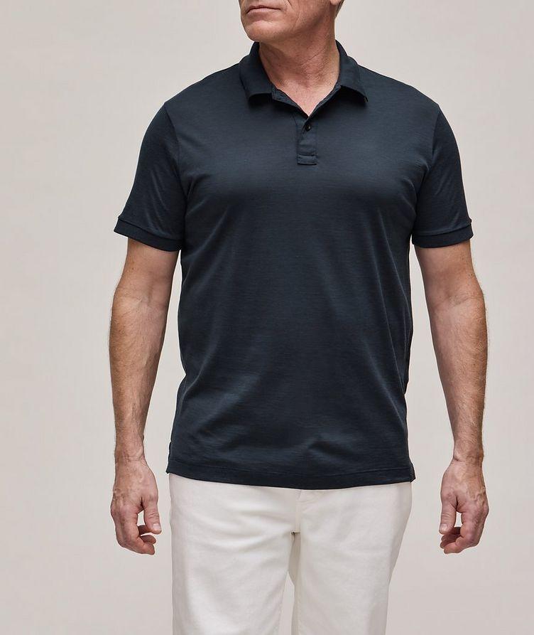 Riviera Collection Silk-Cotton Polo image 1