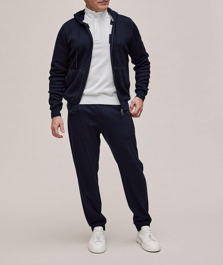 Fresco Cotton Quarter-Zip Sweater image 3