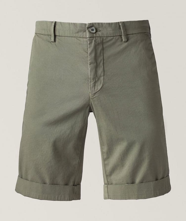 Stretch-Cotton Bermuda Shorts image 0