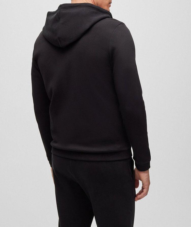 Interlock Cotton Piqué Hooded Sweater image 2