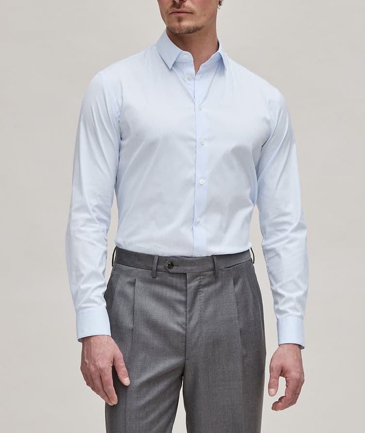 Stretch-Cotton Blend Dress Shirt  image 4