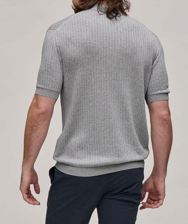 Brera Silk-Cotton Soft Stitch Knit Polo  image 2