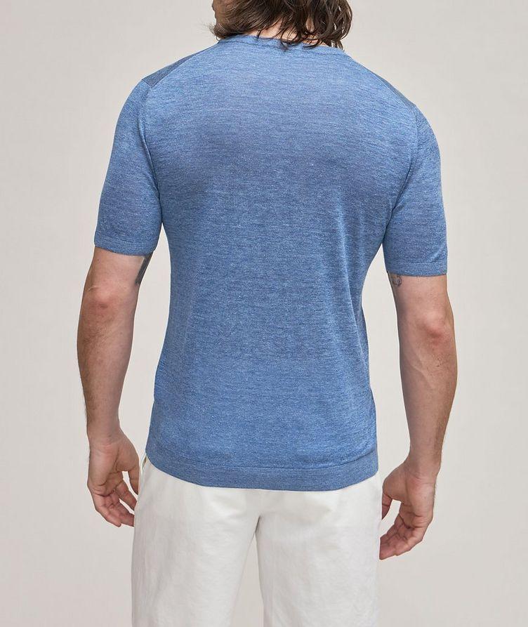 Heathered Linen-Silk T-Shirt  image 2