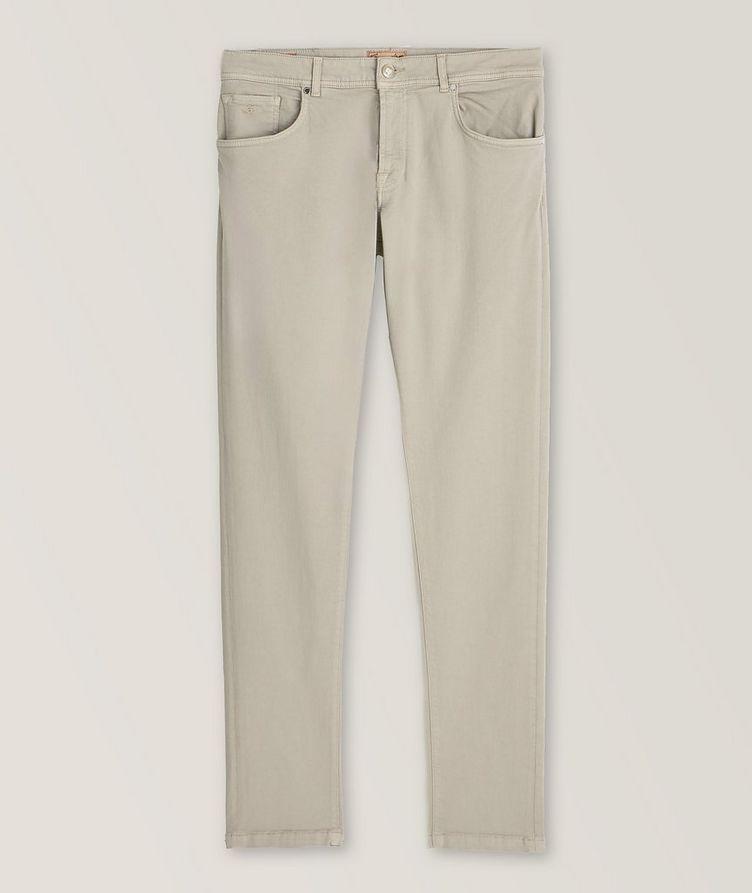 Pantalon en coton extensible image 0