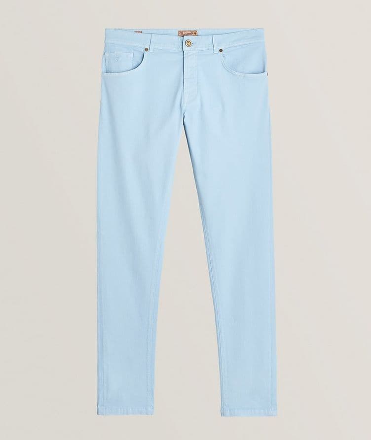 5-Pocket Style Stretch-Cotton Jeans  image 0