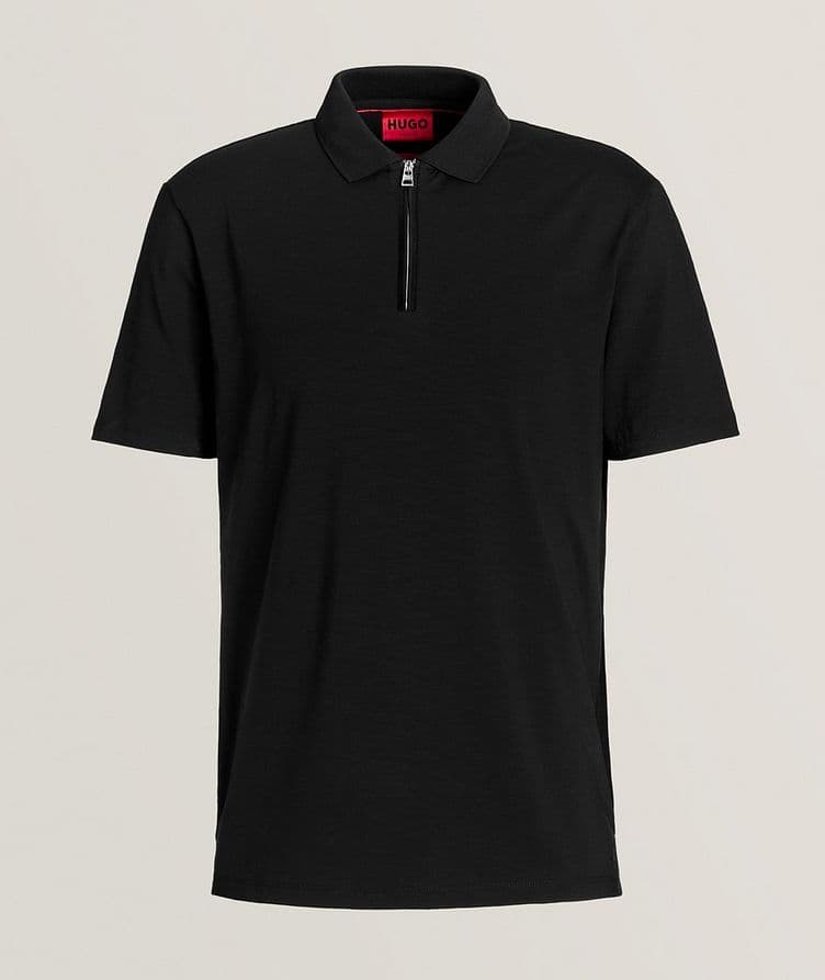 Dekok Stretch-Cotton Blend Polo image 0