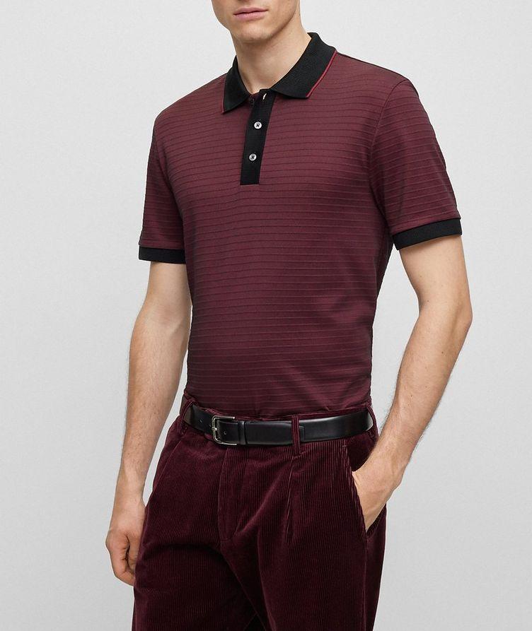 Ottoman Knit Cotton-Blend Polo image 1