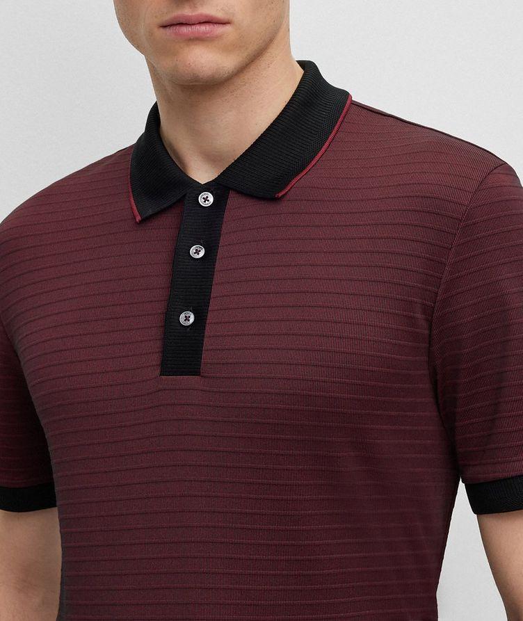 Ottoman Knit Cotton-Blend Polo image 3