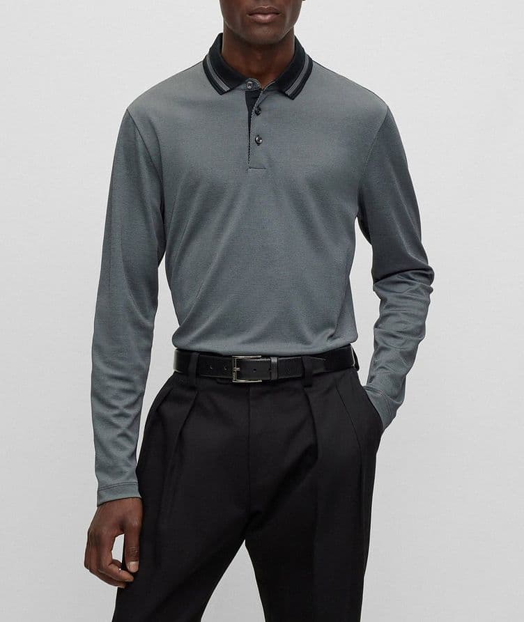 Pleins Cotton-Blend Polo image 1