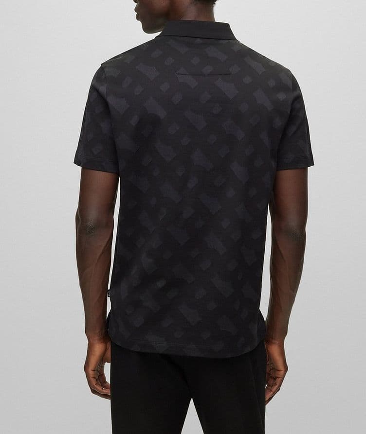 Monogram Jacquard Cotton Polo  image 2