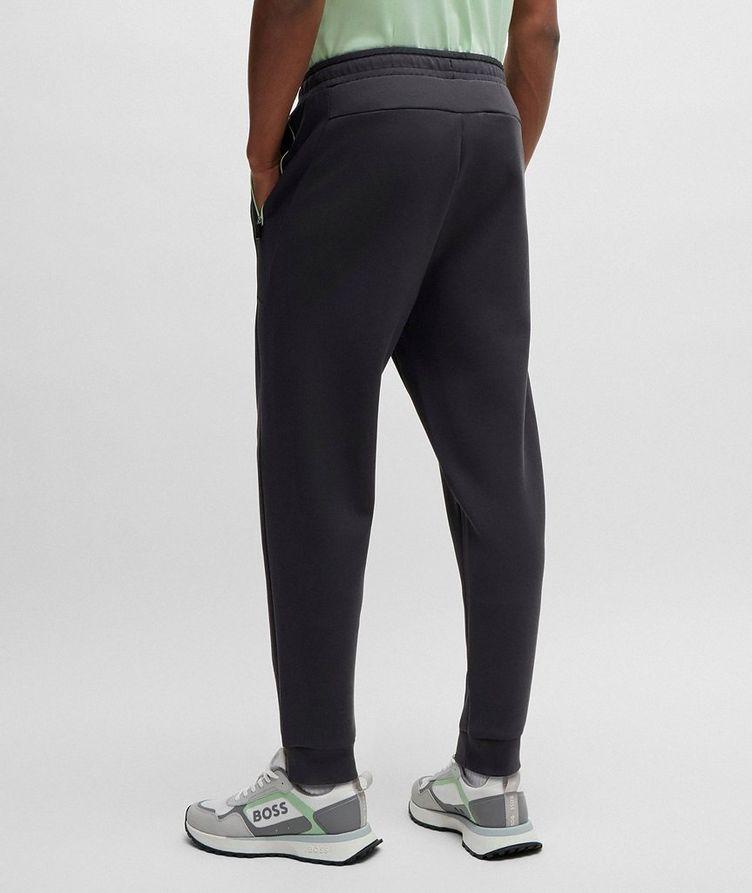 Pantalon sport en mélange de coton avec logo image 3