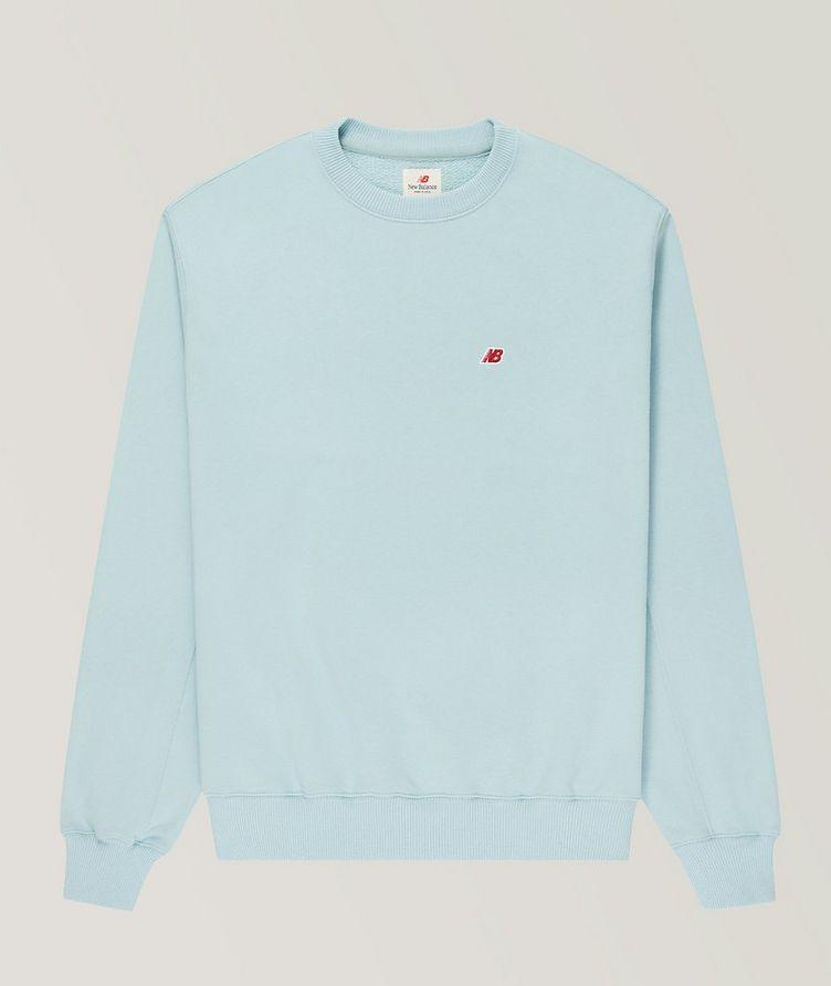 Cotton Fleece Crewneck Sweater image 0