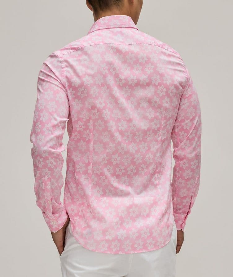 Floral Stretch-Cotton Sport Shirt  image 2