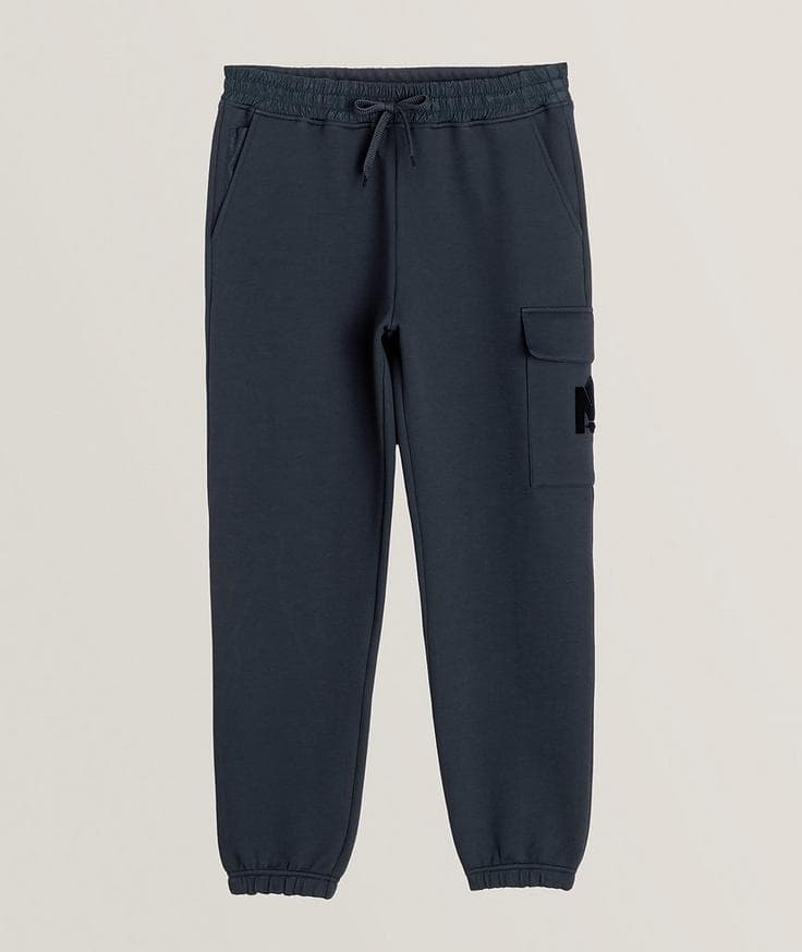 Mackage Marvin-V Double-Face Jersey Cargo Sweatpants