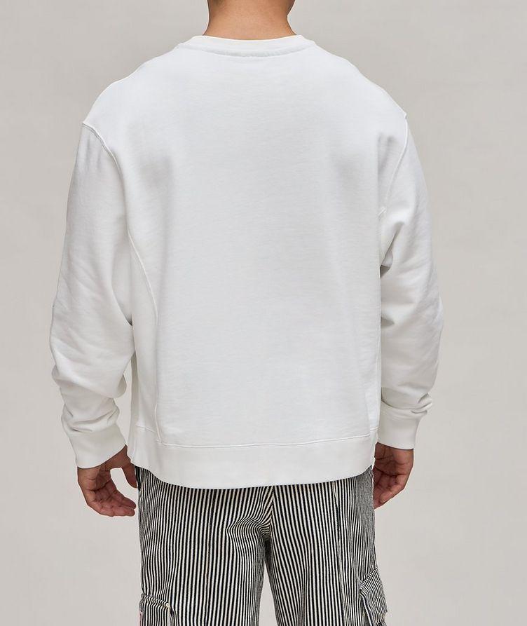 Verdy Collaboration Printed Logo Cotton Crewneck Sweatshirt image 2