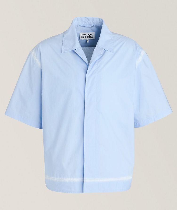 Faded Seams Cotton Camp Shirt  image 0