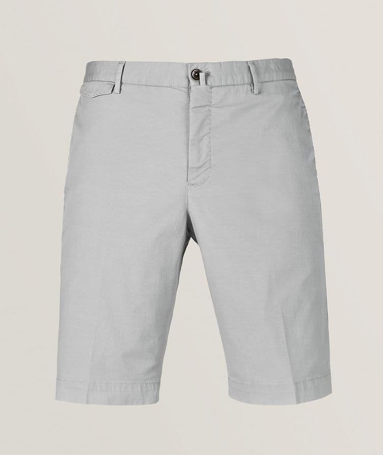 Cotton-Stretch Gabardine Bermuda Shorts image 0