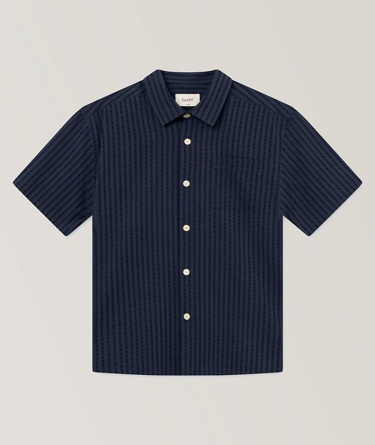 Tencel Cotton Knit Seersucker Shirt image 0