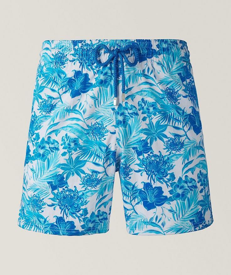 Vilebrequin Short de bain à motif de flore marine