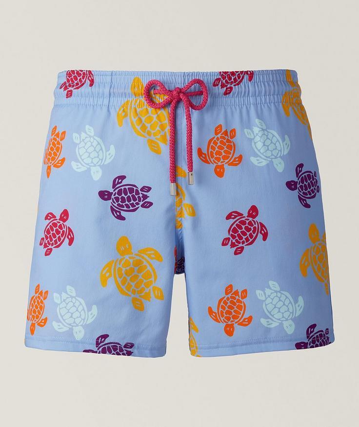 Vilebrequin Short de bain à motif de tortues