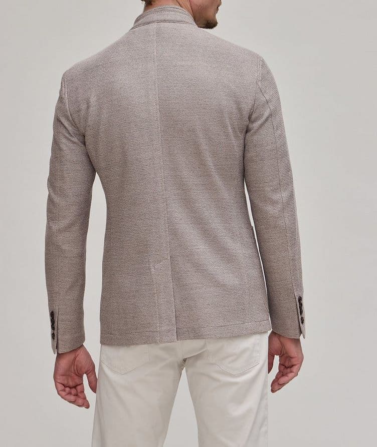 Mélange Stretch-Linen Blend Jacket  image 2