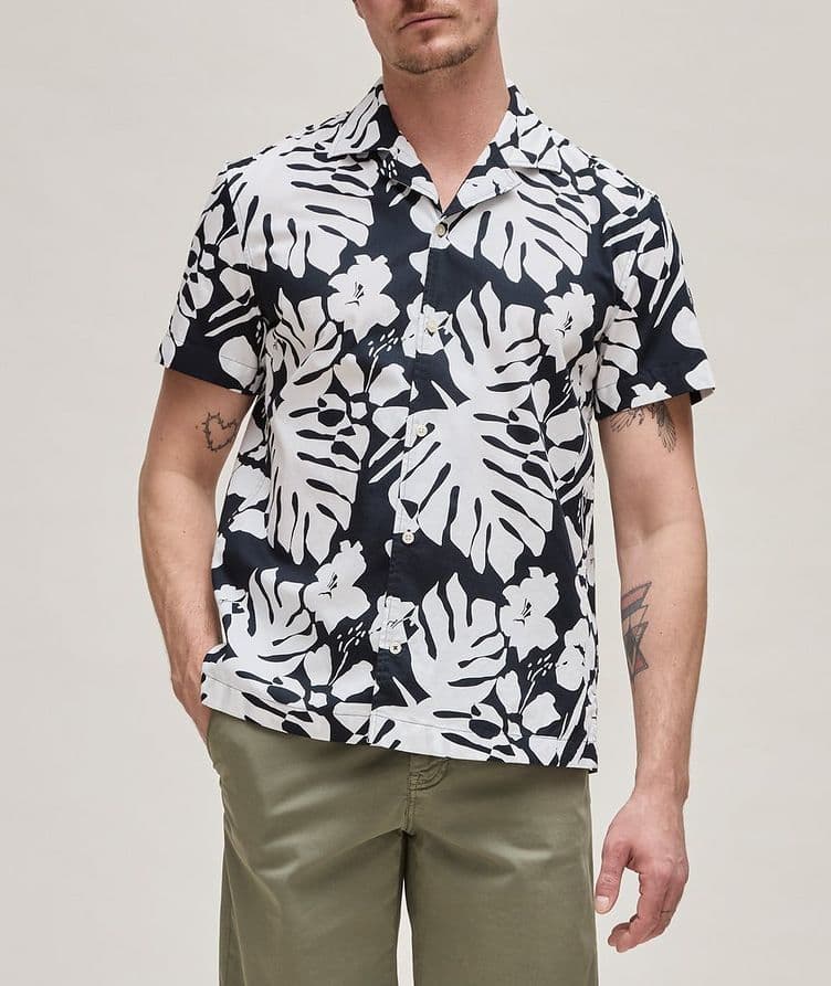 Hanes Floral Cotton Sport Shirt image 1