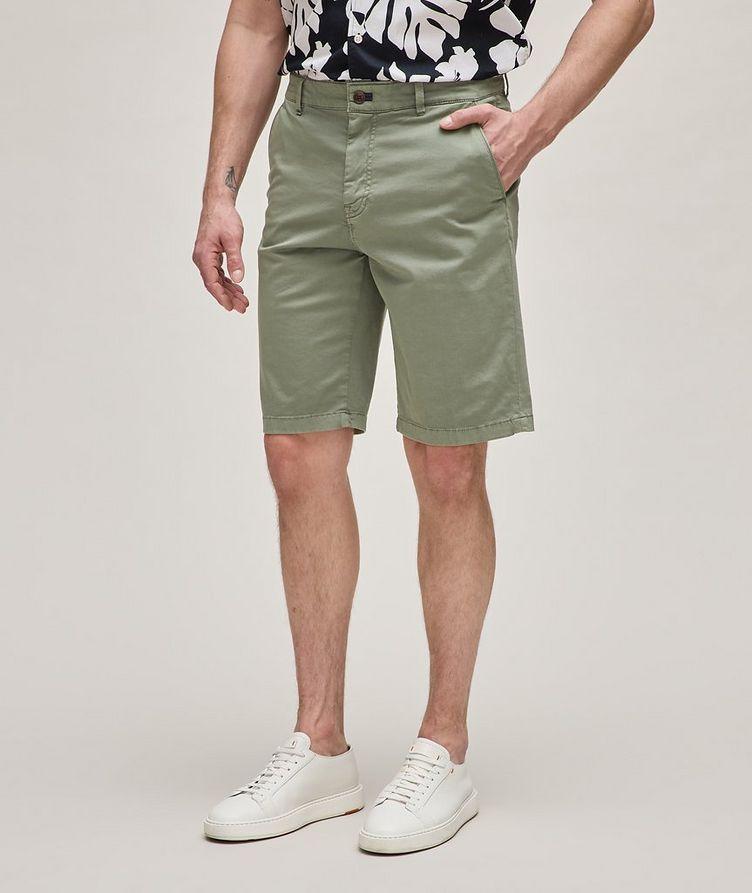 Sustainable Stretch-Cotton Shorts image 1