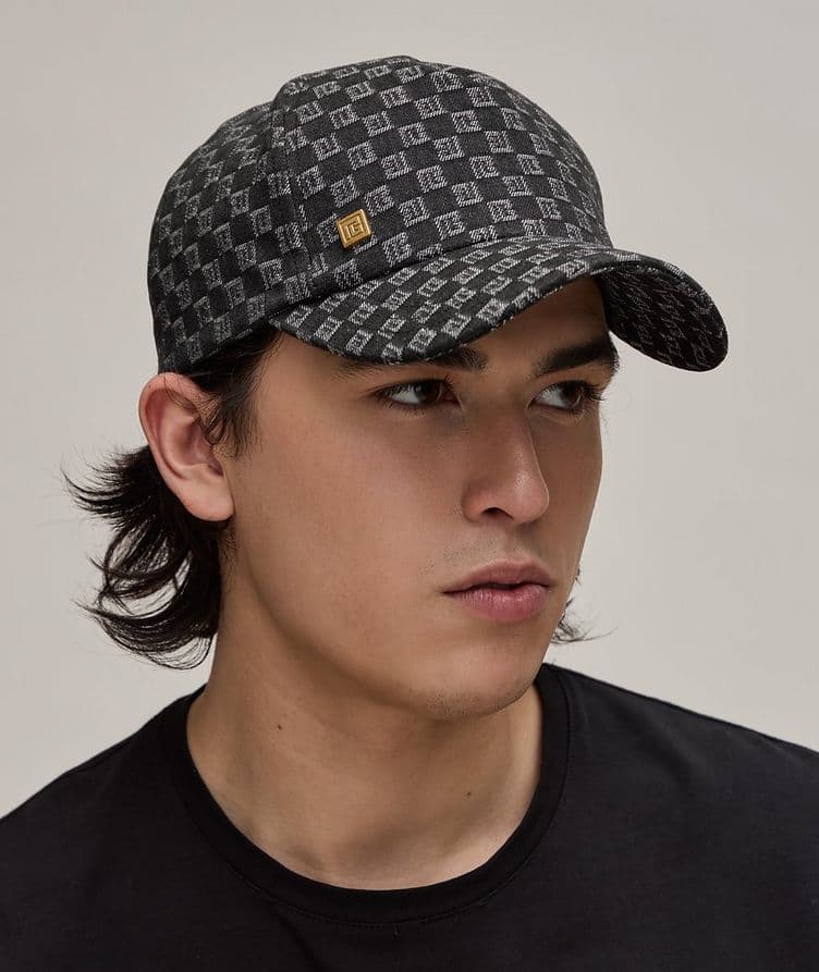 Monogram Jacquard Baseball Cap image 3